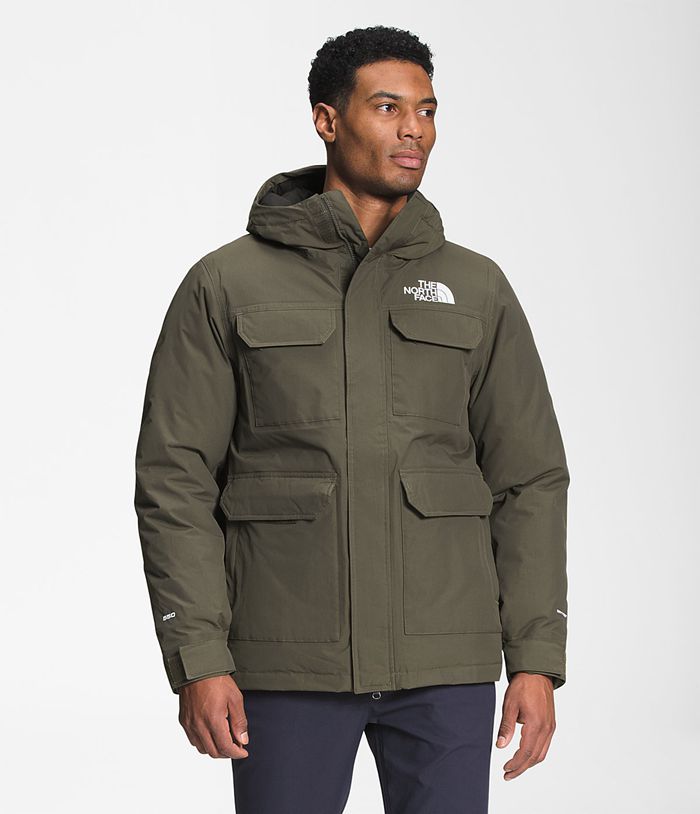 Casaca De Pluma The North Face Hombre Cypress Parka Verde Oscuro - Peru 43198ZTPX